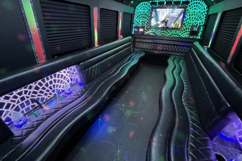 Fremont Limo Bus Interior