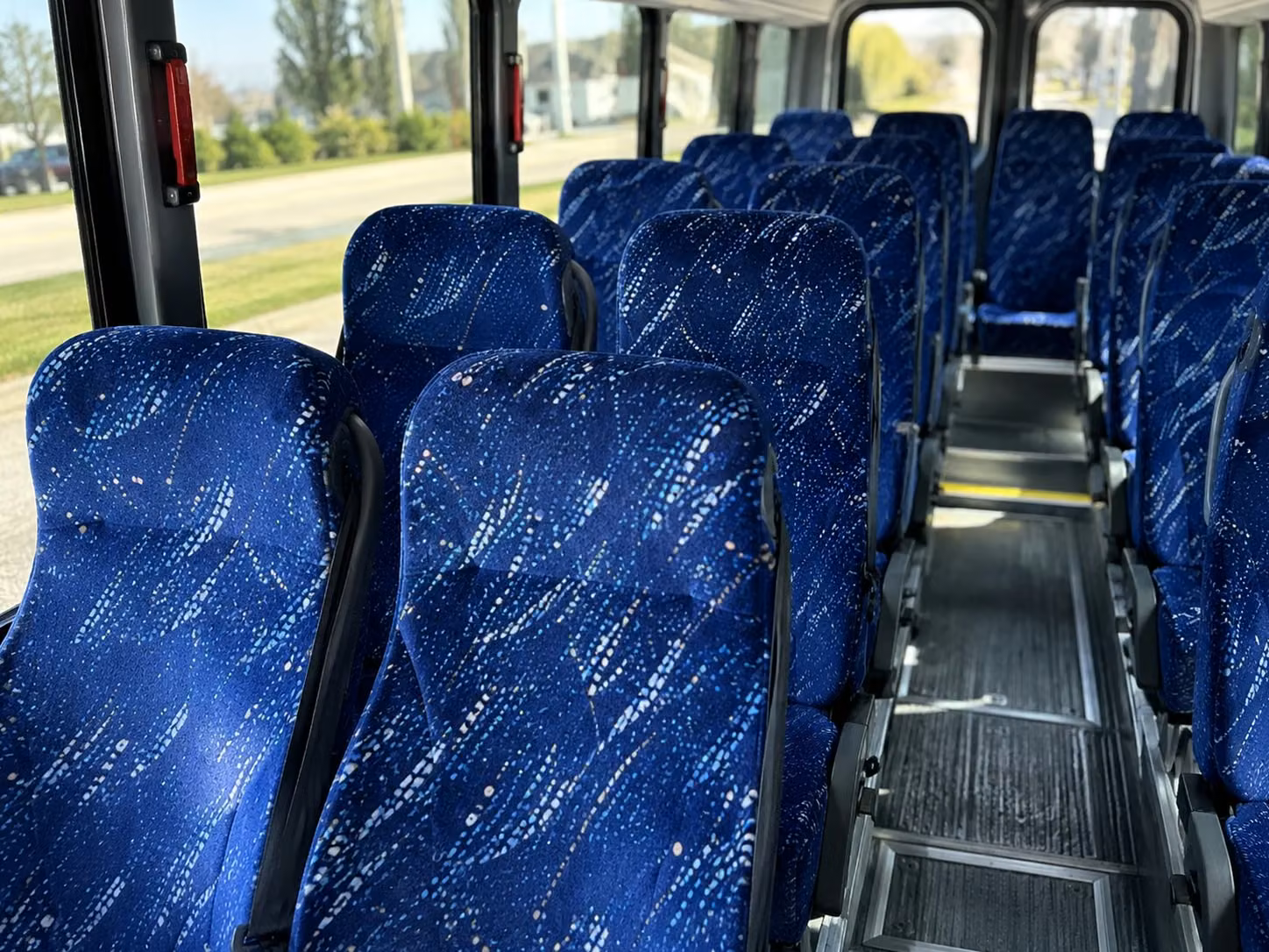 20 passenger minibus inside