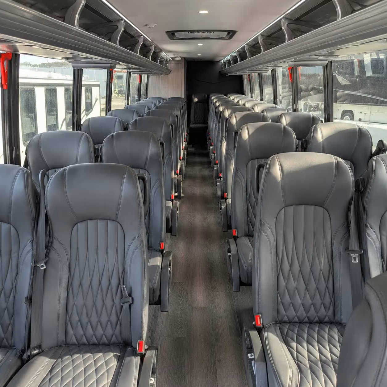 30 passenger minibus interior