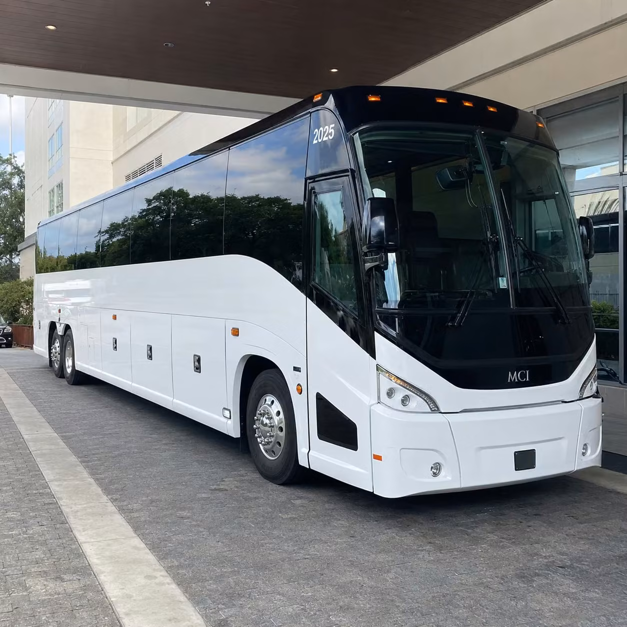 56 passenger charter bus