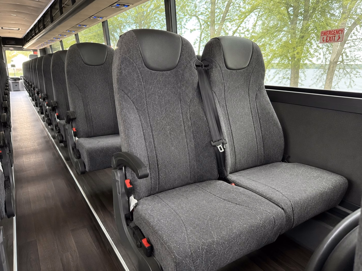 how bus type and size change charter bus prices in fremont california