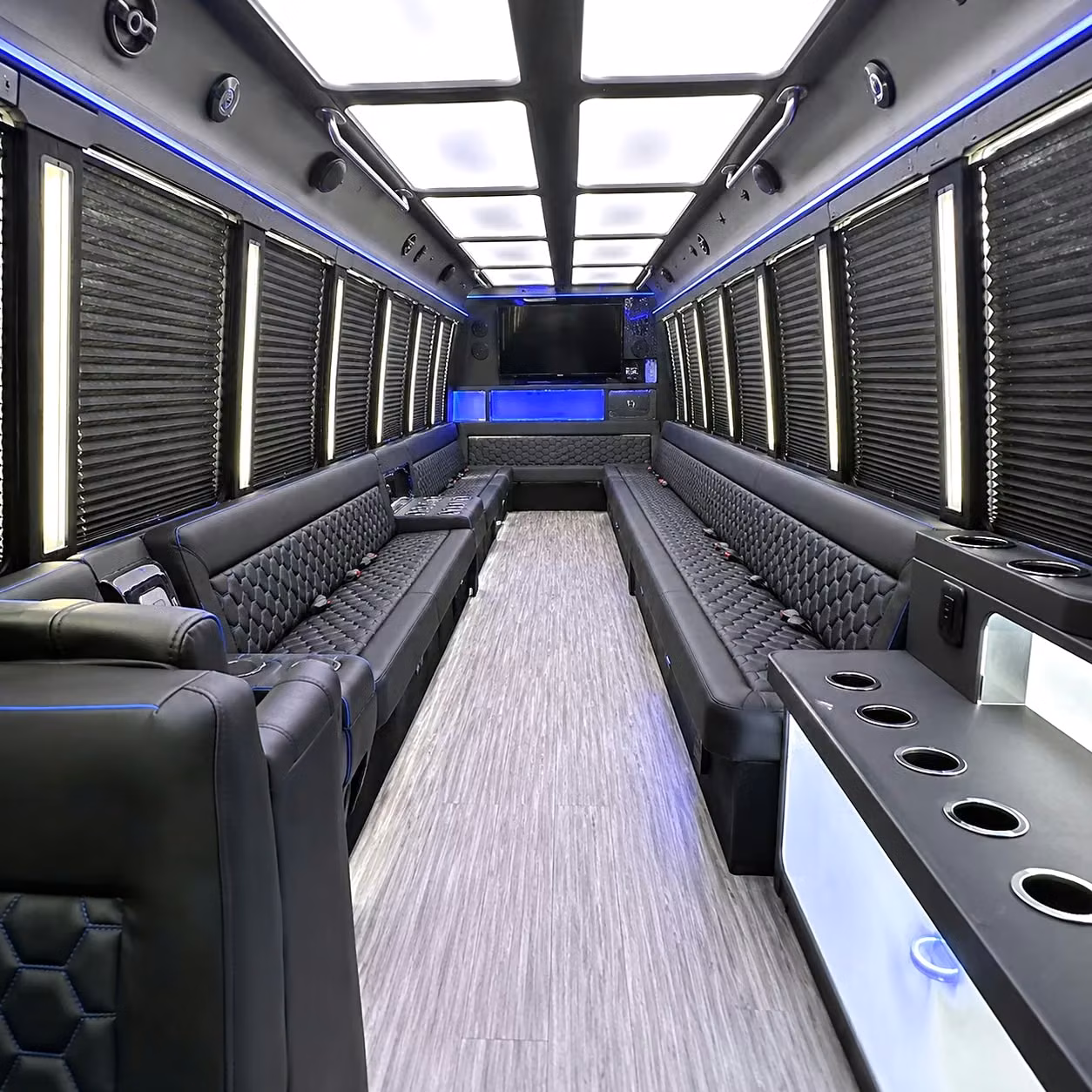 party bus interior