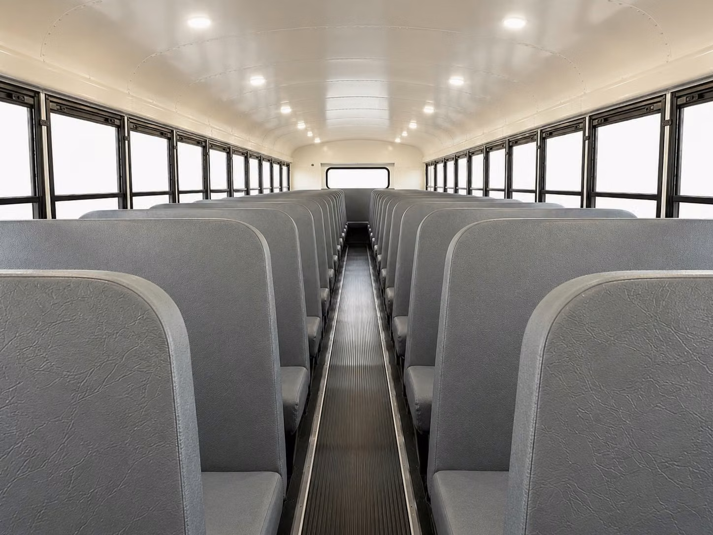 school bus interior