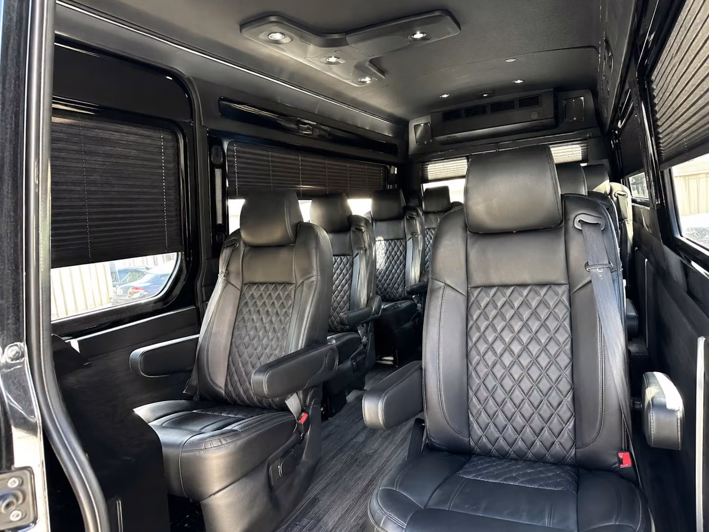 sprinter van with driver interior