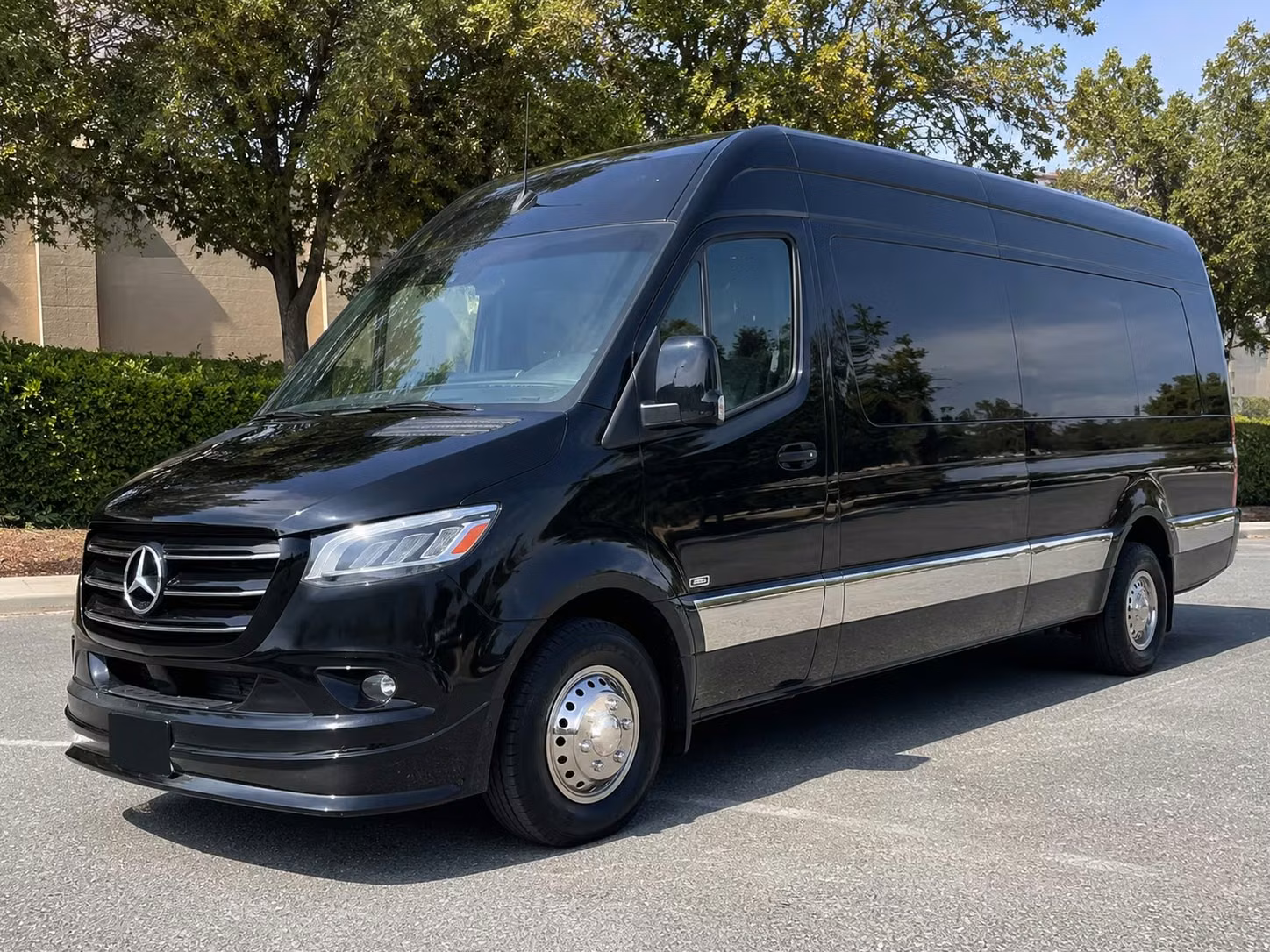 sprinter van with driver